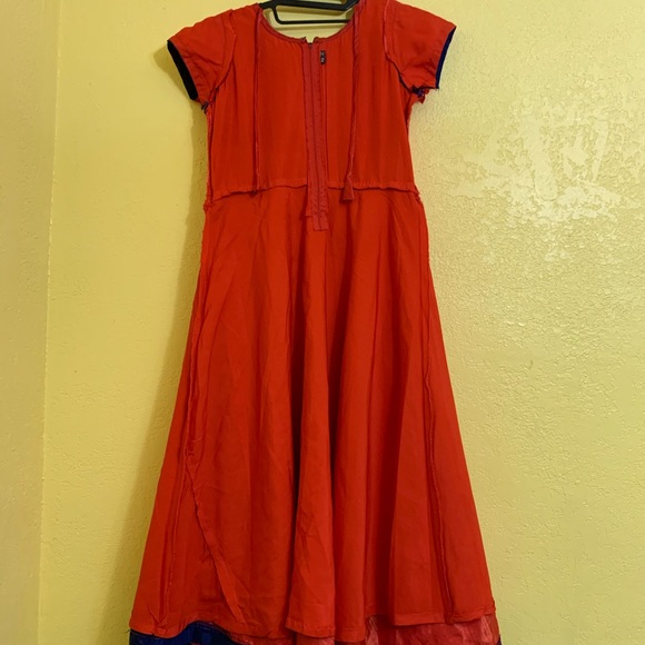 Indian dress embellishments w/ buttons & sequin - Picture 10 of 11